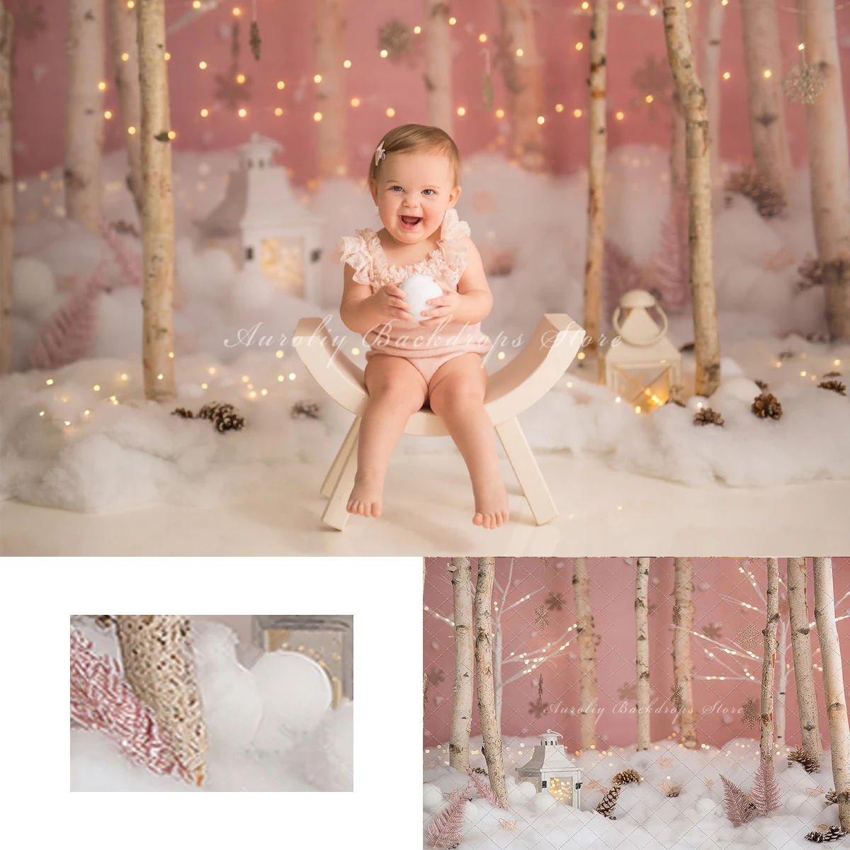 Winter Wonderland Backgrounds Kids Adult Photography Props Child Baby Glimmer Jungle Forests Decors Photo Studio Backdrops
Winter Wonderland Backgrounds Kids Adult Photography Props Child Baby Glimmer Jungle Forests Decors Photo Studio Backdrops