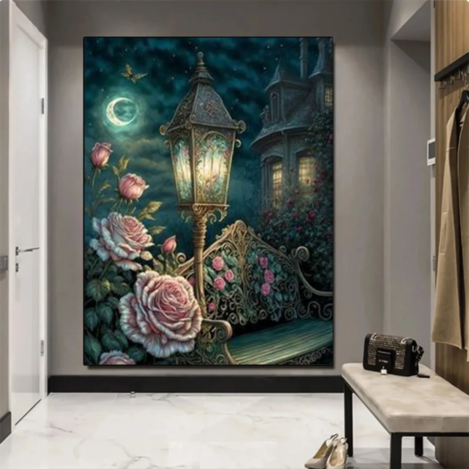 Full Diamond "House Street Lamp Scenery"DIY 5D Diamond Painting Cross Stitch Home Decor Picture Of Rhinestone Handmade
Full Diamond "House Street Lamp Scenery"DIY 5D Diamond Painting Cross Stitch Home Decor Picture Of Rhinestone Handmade