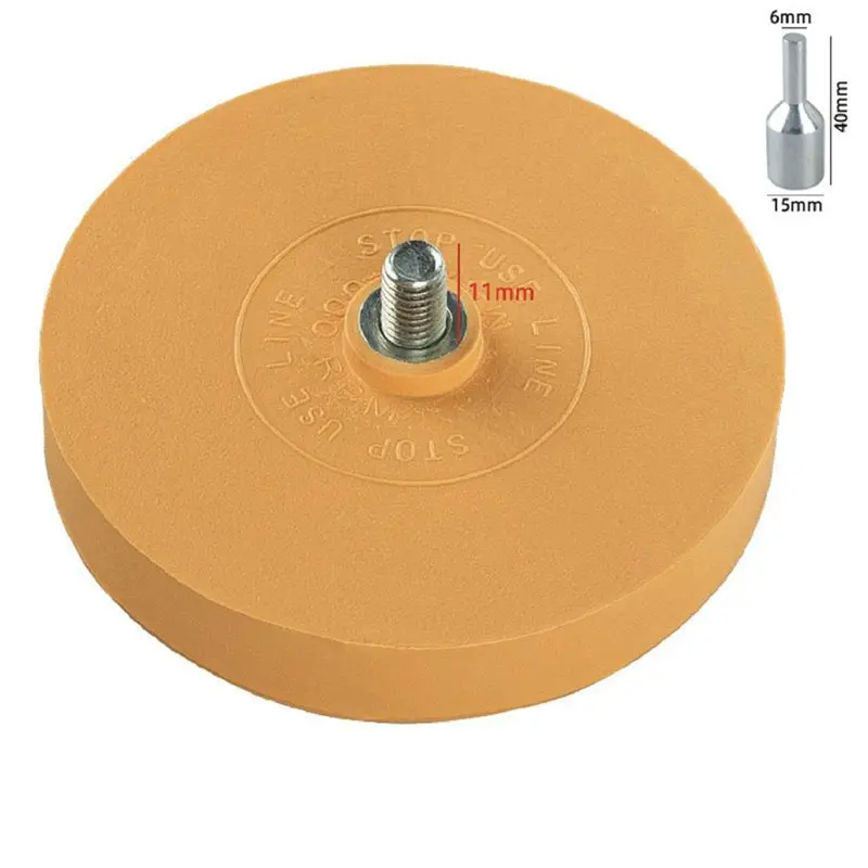 【HOT ITEMS】Sticker Remover Tool 3.5 Inch Decal Remover Eraser For Removing Pinstripe Vinyl Tape For Drill Rubber Wheel
【HOT ITEMS】Sticker Remover Tool 3.5 Inch Decal Remover Eraser For Removing Pinstripe Vinyl Tape For Drill Rubber Wheel