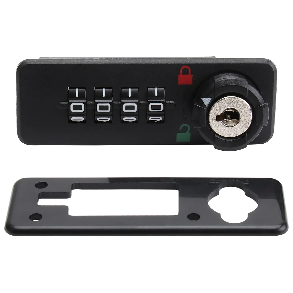 4 Digit Combination Password Lock Robust Plastic Mechanical Lock for School Lockers Cabinets Drawers Mailboxes Boxes Cupboards
4 Digit Combination Password Lock Robust Plastic Mechanical Lock for School Lockers Cabinets Drawers Mailboxes Boxes Cupboards