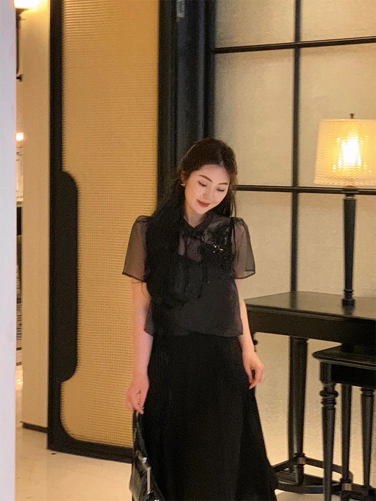 Elegant plus Size Women's Shirt Chinese Style Stand Collar Light Thin Coat Button National Trend Fashion Spring Season Polyes...
Elegant plus Size Women's Shirt Chinese Style Stand Collar Light Thin Coat Button National Trend Fashion Spring Season Polyes...