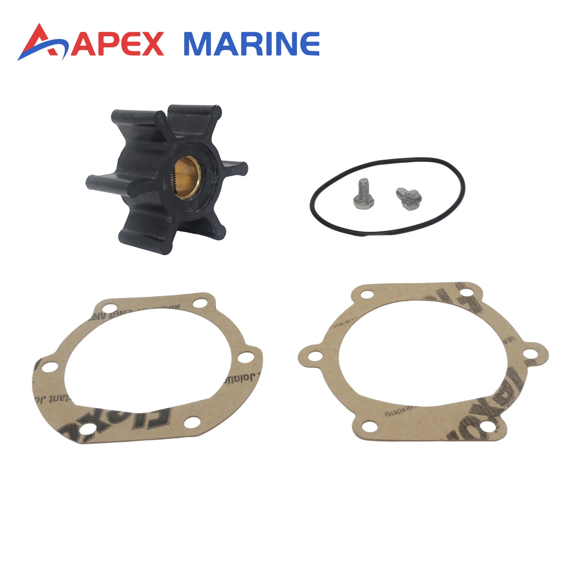Raw Sea Water Impeller Repair Kit for Westerbeke 4.4/6.0 WMD 8.0/8.3/11.0 BTD 9.4/12.5 BTDA Engine Raw Sea Cooling Water Pumps
Raw Sea Water Impeller Repair Kit for Westerbeke 4.4/6.0 WMD 8.0/8.3/11.0 BTD 9.4/12.5 BTDA Engine Raw Sea Cooling Water Pumps
