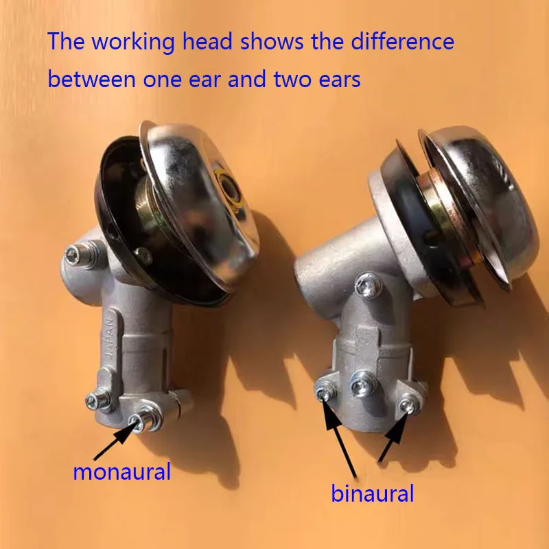 Lawn mower working head accessories Universal brush cutter head mowing head gear box assembly
Lawn mower working head accessories Universal brush cutter head mowing head gear box assembly