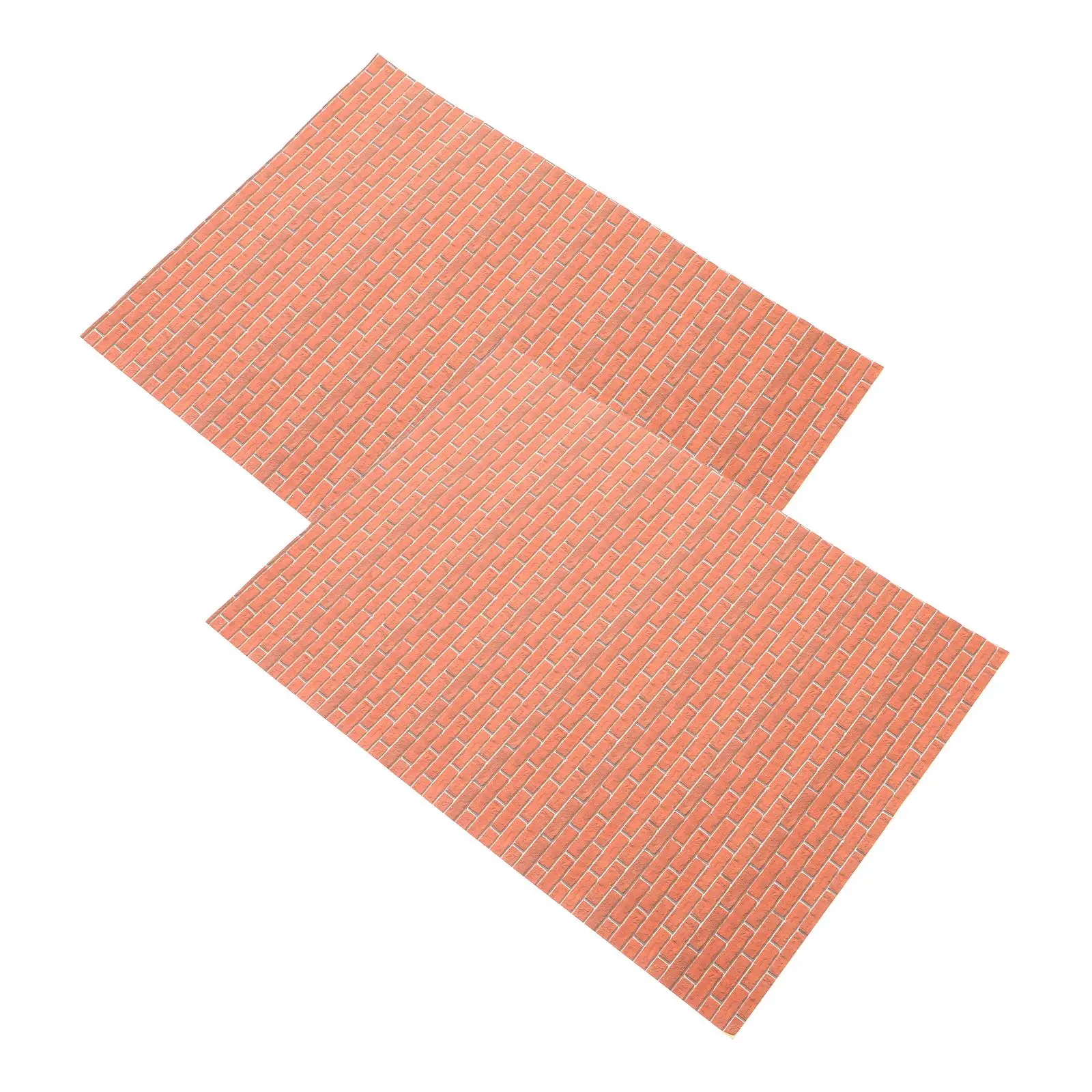 2 Sheets House Wallpaper House Wallpaper Stickers Red Brick Peel Stick A4 Size Decorative Accessories Gardening
2 Sheets House Wallpaper House Wallpaper Stickers Red Brick Peel Stick A4 Size Decorative Accessories Gardening