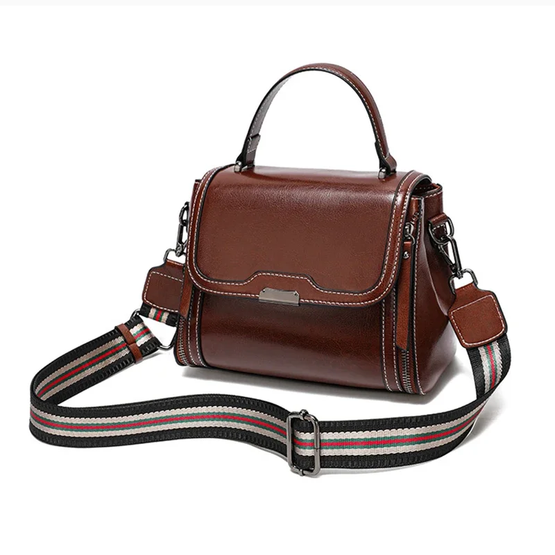 Cowhide Women's Tote Bag New Luxury Genuine Leather Shoulder Crossbody Bags High Quality Vintage Female Handbag 6241 WT1325
Cowhide Women's Tote Bag New Luxury Genuine Leather Shoulder Crossbody Bags High Quality Vintage Female Handbag 6241 WT1325