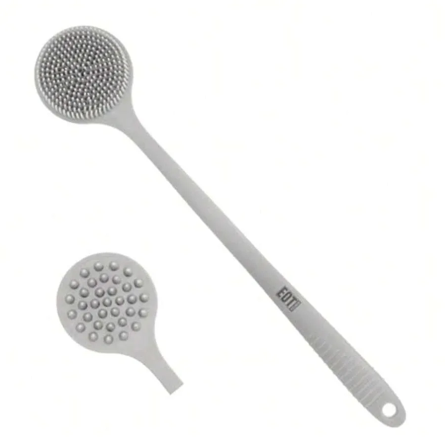 【New style】Bendable Long Handled Silicone Body Brush And Hair Scrubber - Bath Shower Back Brush Shampoo Hair And Scalp Massager
【New style】Bendable Long Handled Silicone Body Brush And Hair Scrubber - Bath Shower Back Brush Shampoo Hair And Scalp Massager