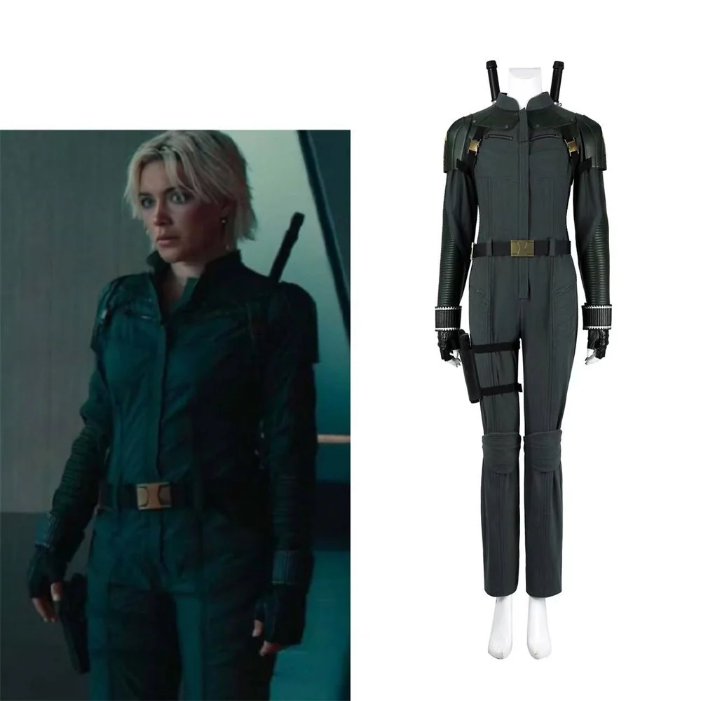 Yelena Belova Cosplay Costume Woman Jumpsuit Battle Suit Full Set Halloween Party Outfit
Yelena Belova Cosplay Costume Woman Jumpsuit Battle Suit Full Set Halloween Party Outfit