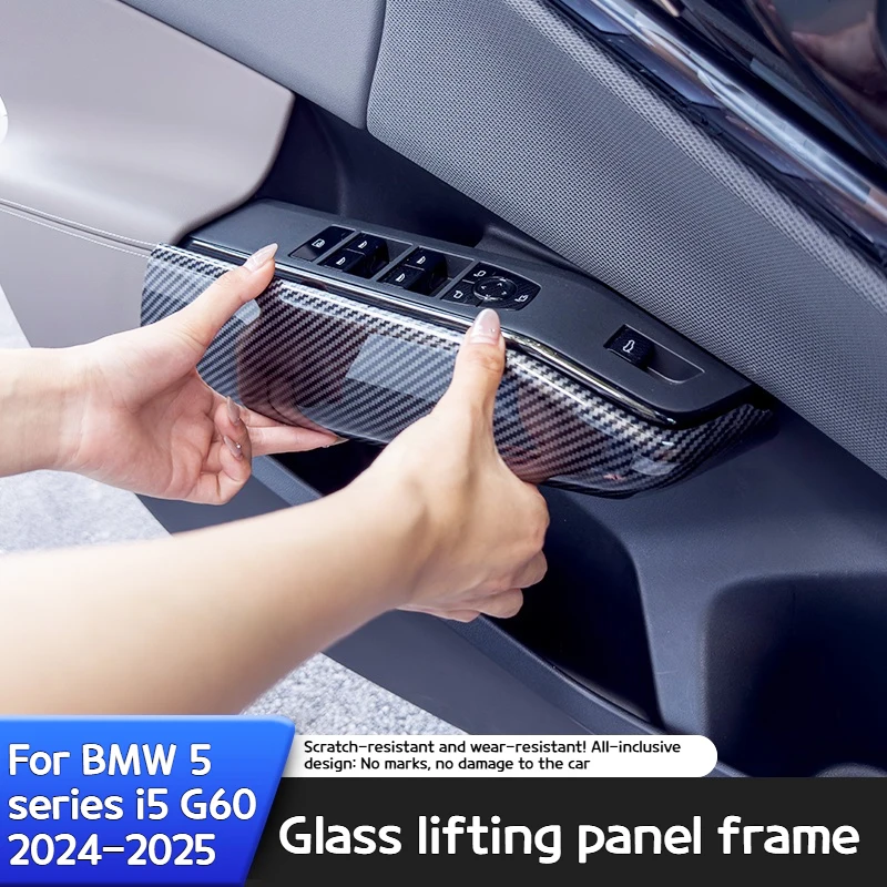 Car ABS Carbon fiber car Decorative stickers on the side of the car window lift panel For BMW X3 G45 2025 Interior accessories
Car ABS Carbon fiber car Decorative stickers on the side of the car window lift panel For BMW X3 G45 2025 Interior accessories