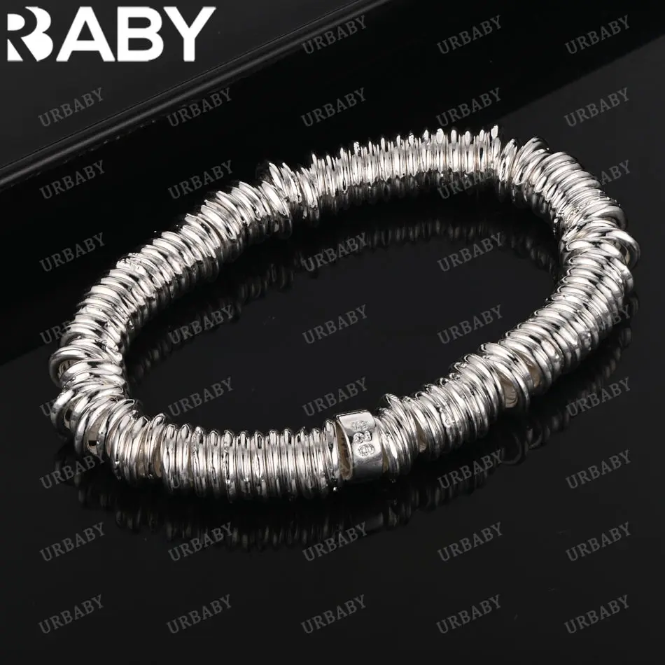 URBABY 925 Sterling Silver Wrap Bracelet For Women Fashion Jewelry Party Trend Charm Accessories
URBABY 925 Sterling Silver Wrap Bracelet For Women Fashion Jewelry Party Trend Charm Accessories