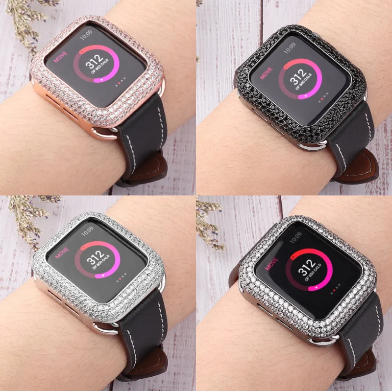 Подходит для Apple Watch iwatch4/5/6 поколения металлический полностью Алмазный корпус Apple Watch 3 металлический Алмазный защитный чехол
Подходит для Apple Watch iwatch4/5/6 поколения металлический полностью Алмазный корпус Apple Watch 3 металлический Алмазный защитный чехол