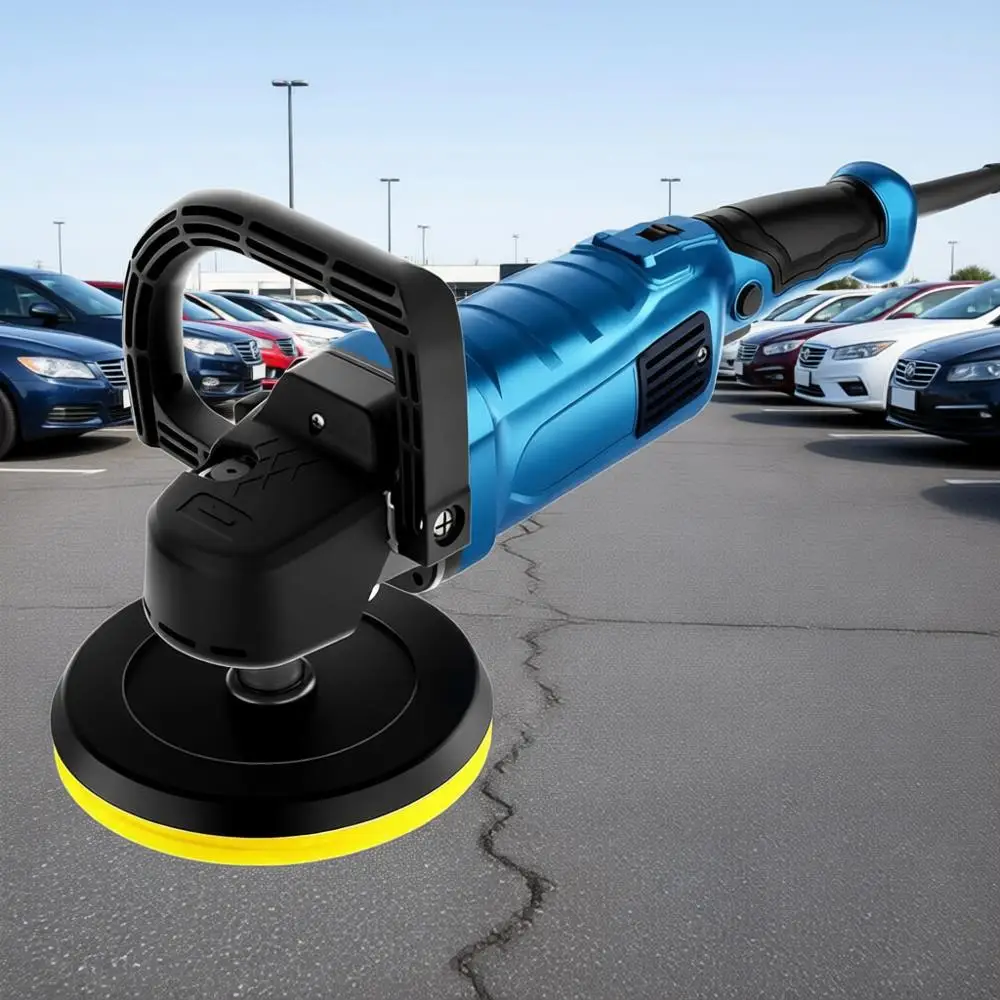 1800W 6 inch/7 inch Rotary Buer Polisher Waxer, 750-3100RPM Car Buers and Polishers with 6 Variables
1800W 6 inch/7 inch Rotary Buer Polisher Waxer, 750-3100RPM Car Buers and Polishers with 6 Variables