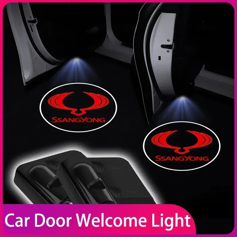 Car Door Welcome Courtesy Projector Lamp LED HD Logo Light Accessoriest For Ssangyong Hyogo Actyon Touring Rest-W Ludi Musso
Car Door Welcome Courtesy Projector Lamp LED HD Logo Light Accessoriest For Ssangyong Hyogo Actyon Touring Rest-W Ludi Musso