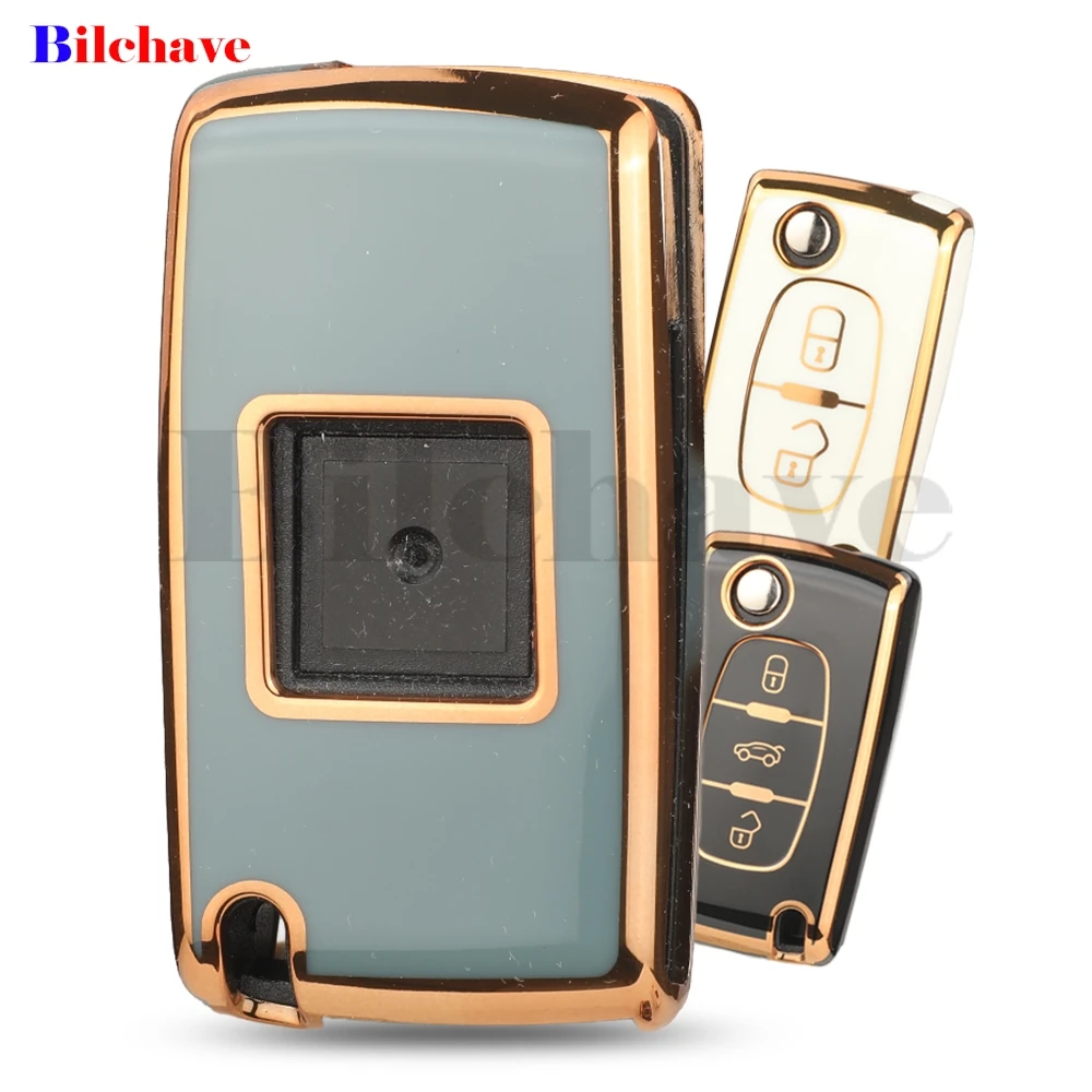 jingyuqin 2/3 ButtonS TPU Car Remote Key Cover Case for Peugeot 207 307 308 407 607 807 Citroen C2 C3 C4 C5 C6 Accessorie
jingyuqin 2/3 ButtonS TPU Car Remote Key Cover Case for Peugeot 207 307 308 407 607 807 Citroen C2 C3 C4 C5 C6 Accessorie