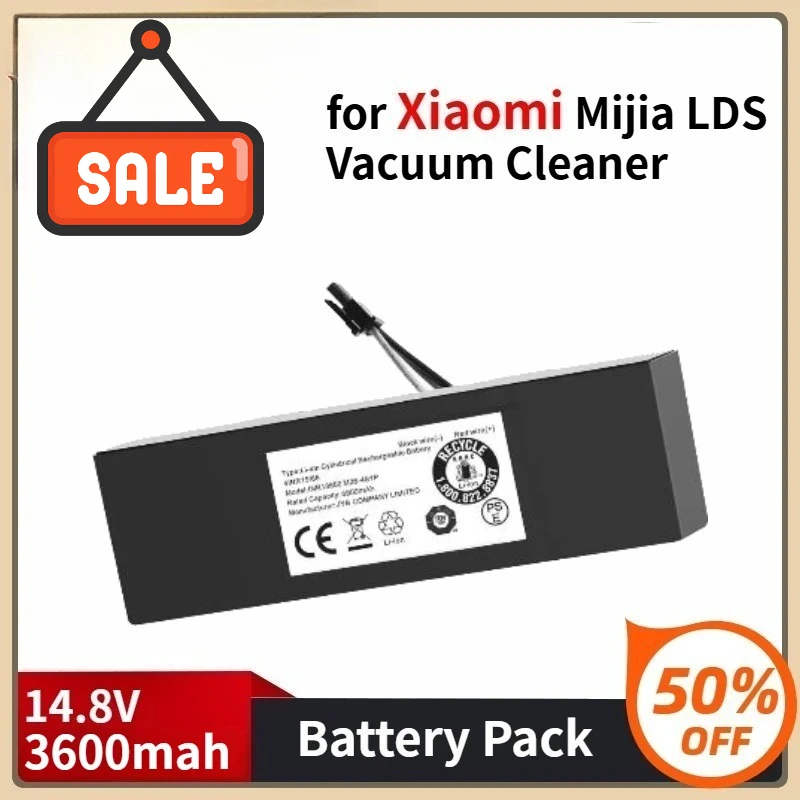 STYTJ02YM Battery for Xiaomi Mijia LDS Vacuum Cleaner Mi Robot Vacuum-Mop P Mi Robot Vacuum-Mop 2S Haier JX37 14.8V
STYTJ02YM Battery for Xiaomi Mijia LDS Vacuum Cleaner Mi Robot Vacuum-Mop P Mi Robot Vacuum-Mop 2S Haier JX37 14.8V