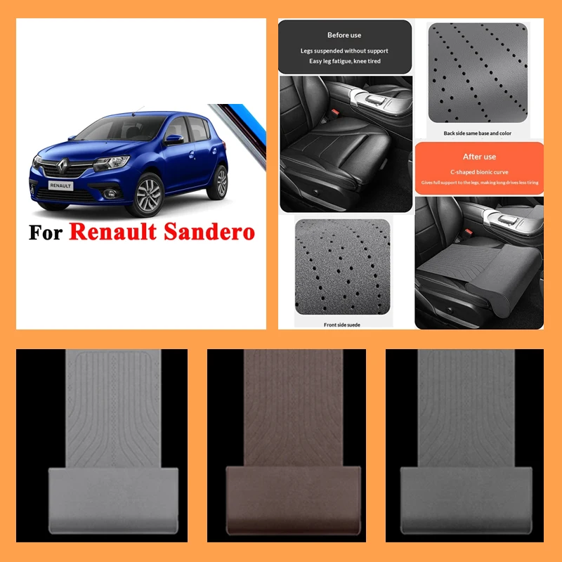 For Renault Sandero Stepway BS B8 2007-2024 Car Seat Leg Support Extension Mat support pad Seat extension leg pad
For Renault Sandero Stepway BS B8 2007-2024 Car Seat Leg Support Extension Mat support pad Seat extension leg pad