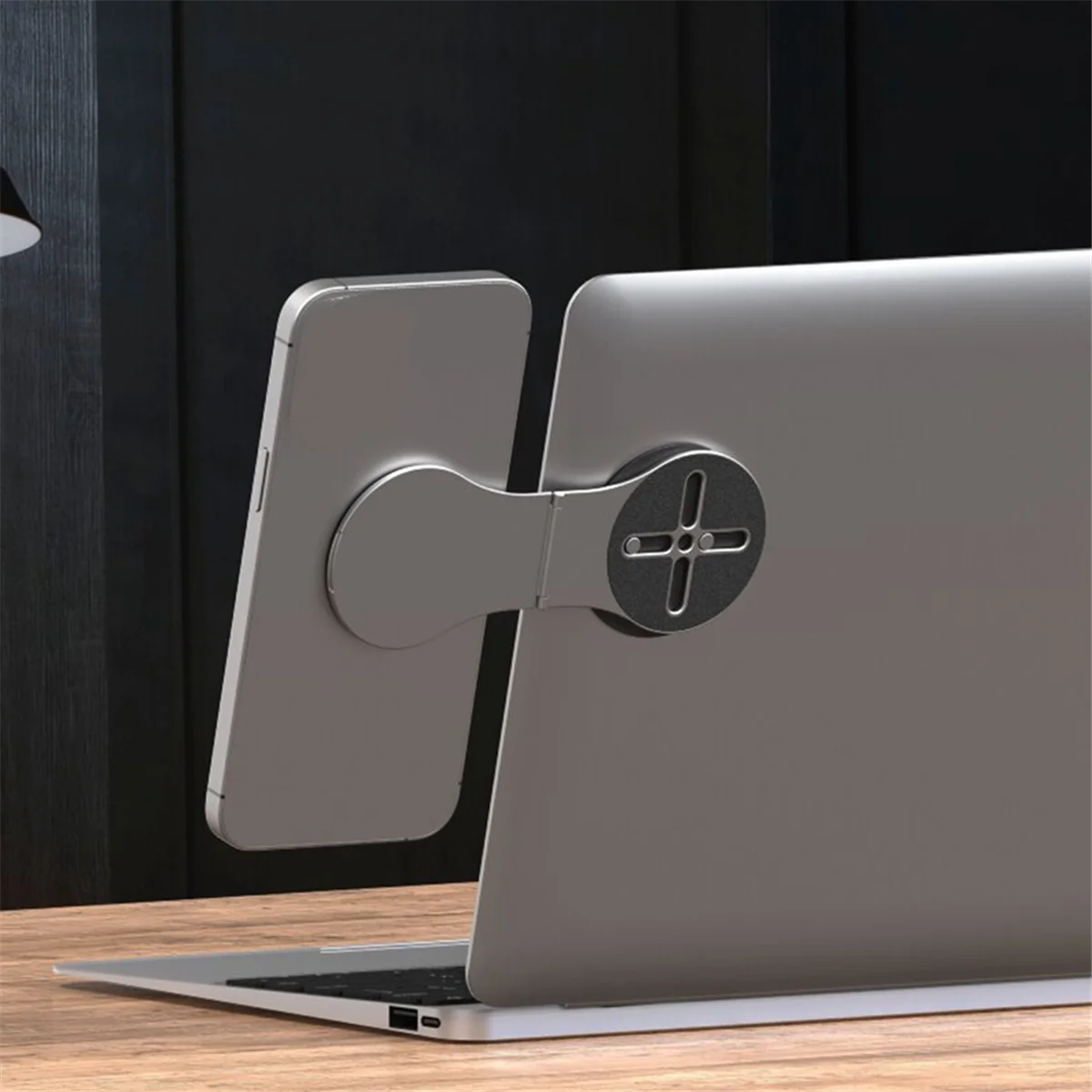 EEB-fFor MagSafe Stand Laptop Side Mount Phone Holder Desktop Magnetic Mount for Laptop for Magsafe Stand
EEB-fFor MagSafe Stand Laptop Side Mount Phone Holder Desktop Magnetic Mount for Laptop for Magsafe Stand