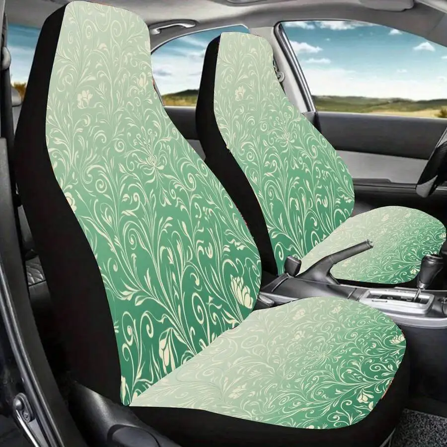 Floral Vine Pattern Front Car Seat Cover Universal Breathable Wear Resistant Decorative Seat Protector
Floral Vine Pattern Front Car Seat Cover Universal Breathable Wear Resistant Decorative Seat Protector