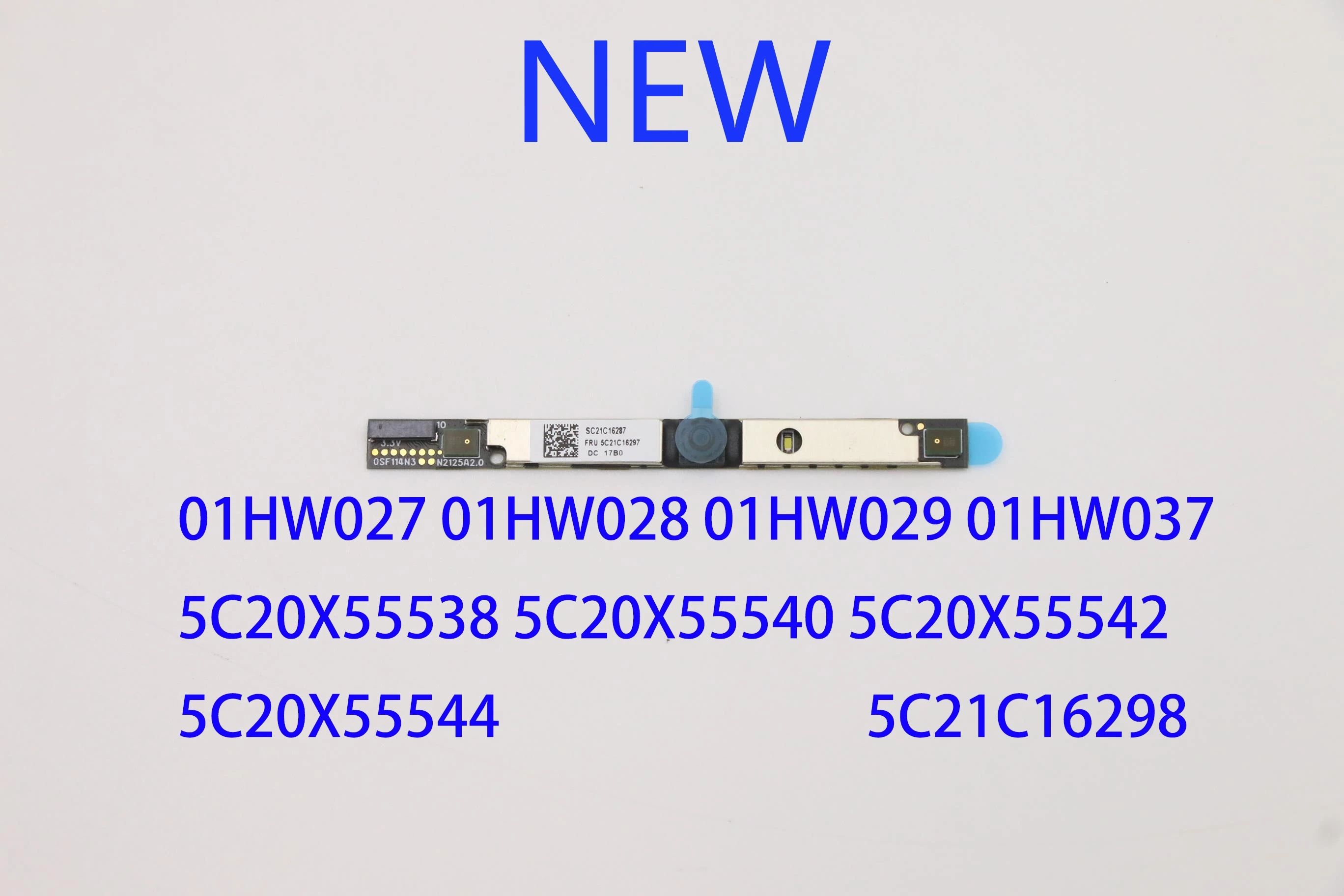 Микрофон для камеры 01HW027 01HW028 01HW029 01HW037 5C20X55538 5C20X55540 5C20X55542 5C20X55544 5C21C1629
Микрофон для камеры 01HW027 01HW028 01HW029 01HW037 5C20X55538 5C20X55540 5C20X55542 5C20X55544 5C21C1629