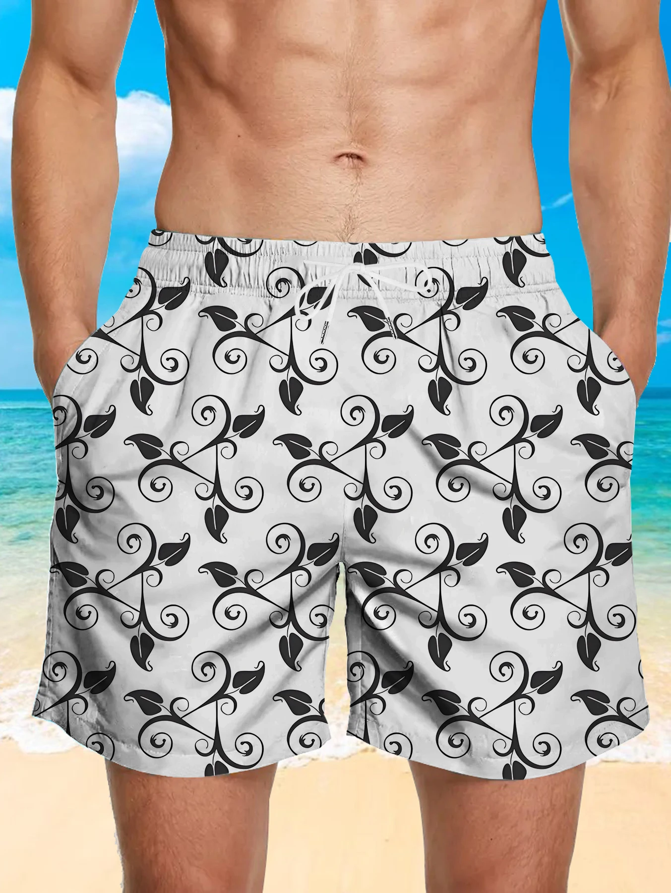Novelty Full Digital Print Shorts Men Summer Beach Vacation Quick Dry Trousers
Novelty Full Digital Print Shorts Men Summer Beach Vacation Quick Dry Trousers