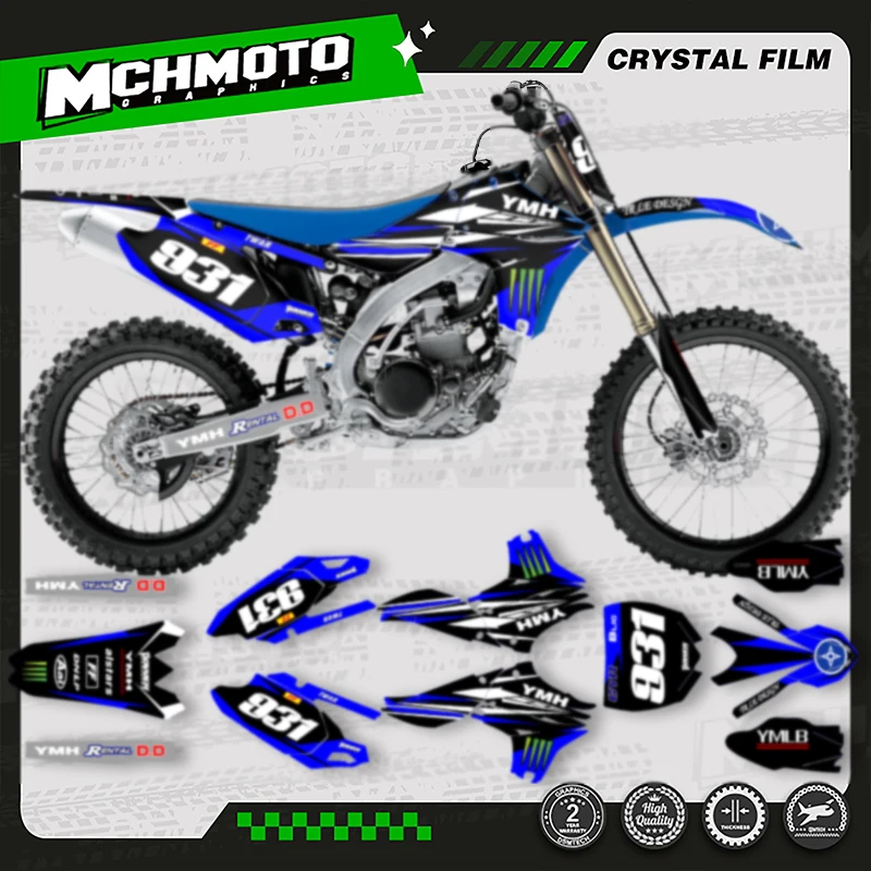 MCHMFG For YAMAHA YZF450 2010 2011 2012 2013 YZ 450F Custom Team Full Set Motorcycle Graphics Decal Stickers
MCHMFG For YAMAHA YZF450 2010 2011 2012 2013 YZ 450F Custom Team Full Set Motorcycle Graphics Decal Stickers