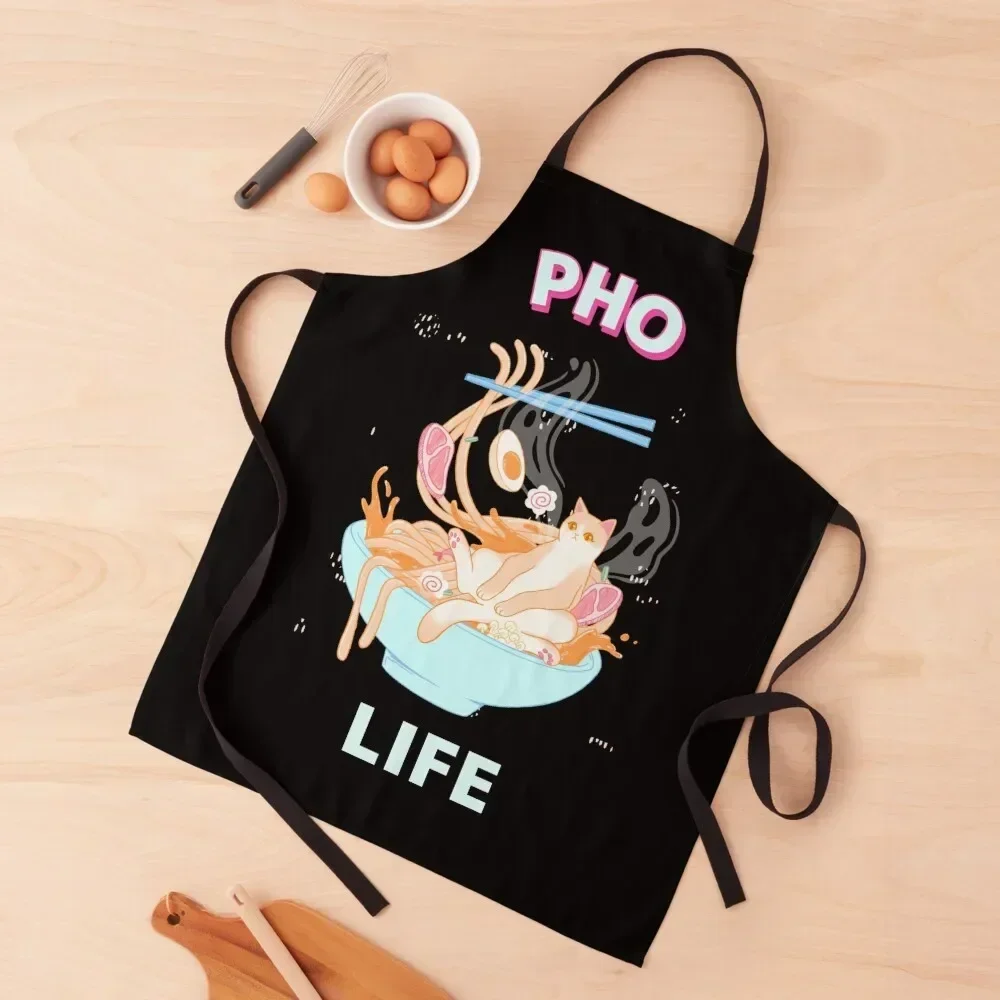 Pho LIfe Apron Kitchen Kawaii Accessories Household Items Women's Dress kitchen girl Apron
Pho LIfe Apron Kitchen Kawaii Accessories Household Items Women's Dress kitchen girl Apron