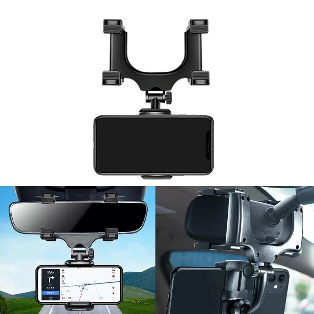 360 Car Phone Holder Rearview Mirror Mount Bracket Navigation GPS Mobile Stand Clip Foldable Adjustable Car Cell Phone Support
360 Car Phone Holder Rearview Mirror Mount Bracket Navigation GPS Mobile Stand Clip Foldable Adjustable Car Cell Phone Support