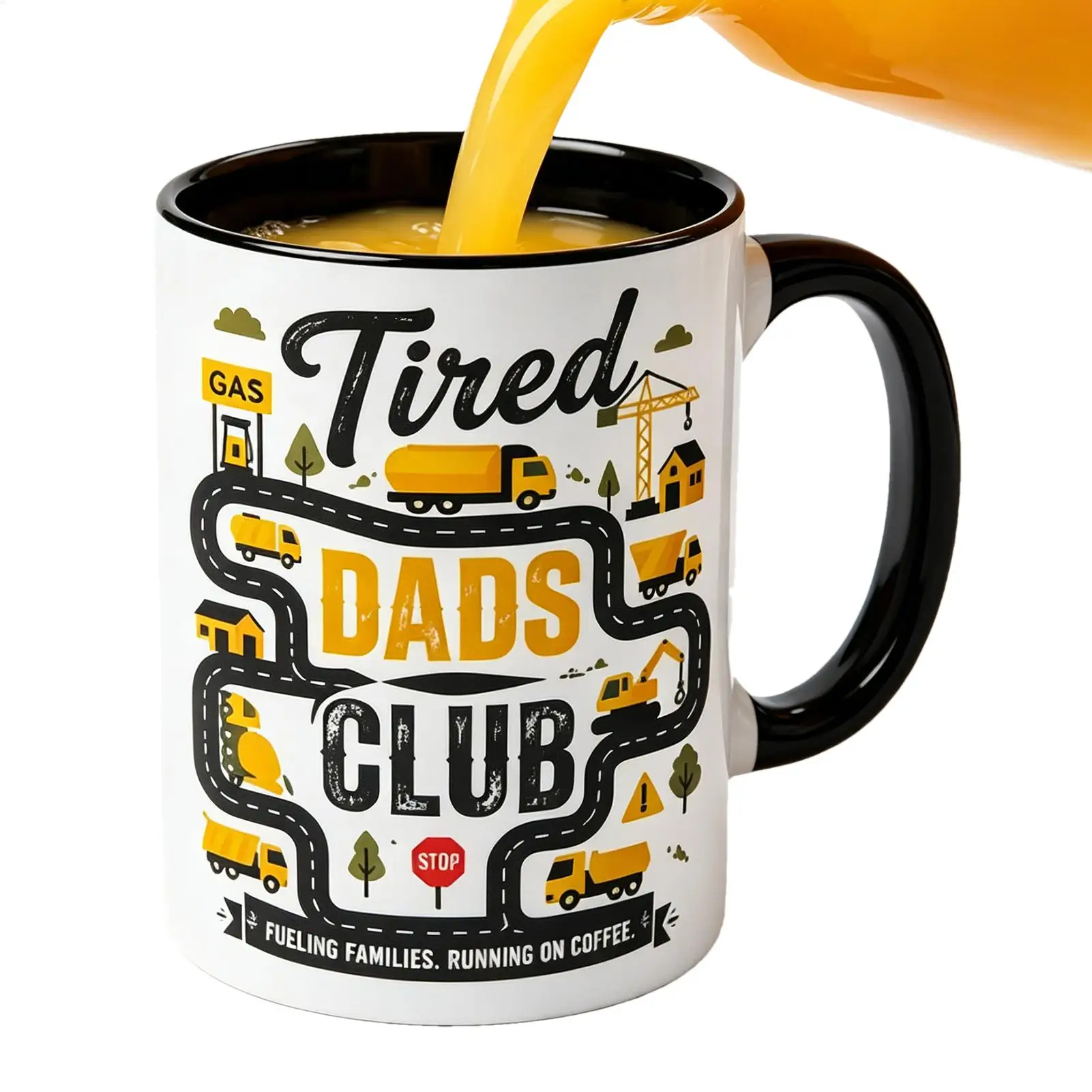 Dad Mugs 330ml Vehicle Map Pattern Funny Drinkware Ceramic Novelty Mugs for Men Adult Kids Mom Friend Tea Office Home Fathers
Dad Mugs 330ml Vehicle Map Pattern Funny Drinkware Ceramic Novelty Mugs for Men Adult Kids Mom Friend Tea Office Home Fathers