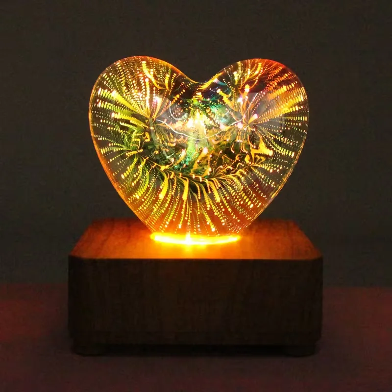 Настольная лампа-ночник 3D «Сердце» с романтической атмосферой, регулировкой яркости, разноцветной LED-подсветкой, кнопочным управлением, режимами теплого/RGB-света, светящийся стеклянный декор
Настольная лампа-ночник 3D «Сердце» с романтической атмосферой, регулировкой яркости, разноцветной LED-подсветкой, кнопочным управлением, режимами теплого/RGB-света, светящийся стеклянный декор