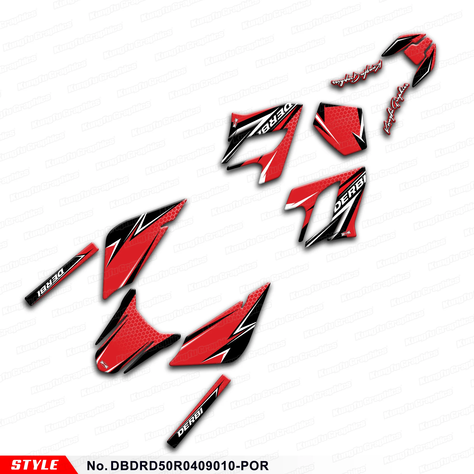 JY RACING Stickers Complete Vinyl Graphics for DERBI DRD 50 Racing 2004 2005 2006 2007 2008 2009, Rebuild, DBDRD50R0409010-POR
JY RACING Stickers Complete Vinyl Graphics for DERBI DRD 50 Racing 2004 2005 2006 2007 2008 2009, Rebuild, DBDRD50R0409010-POR