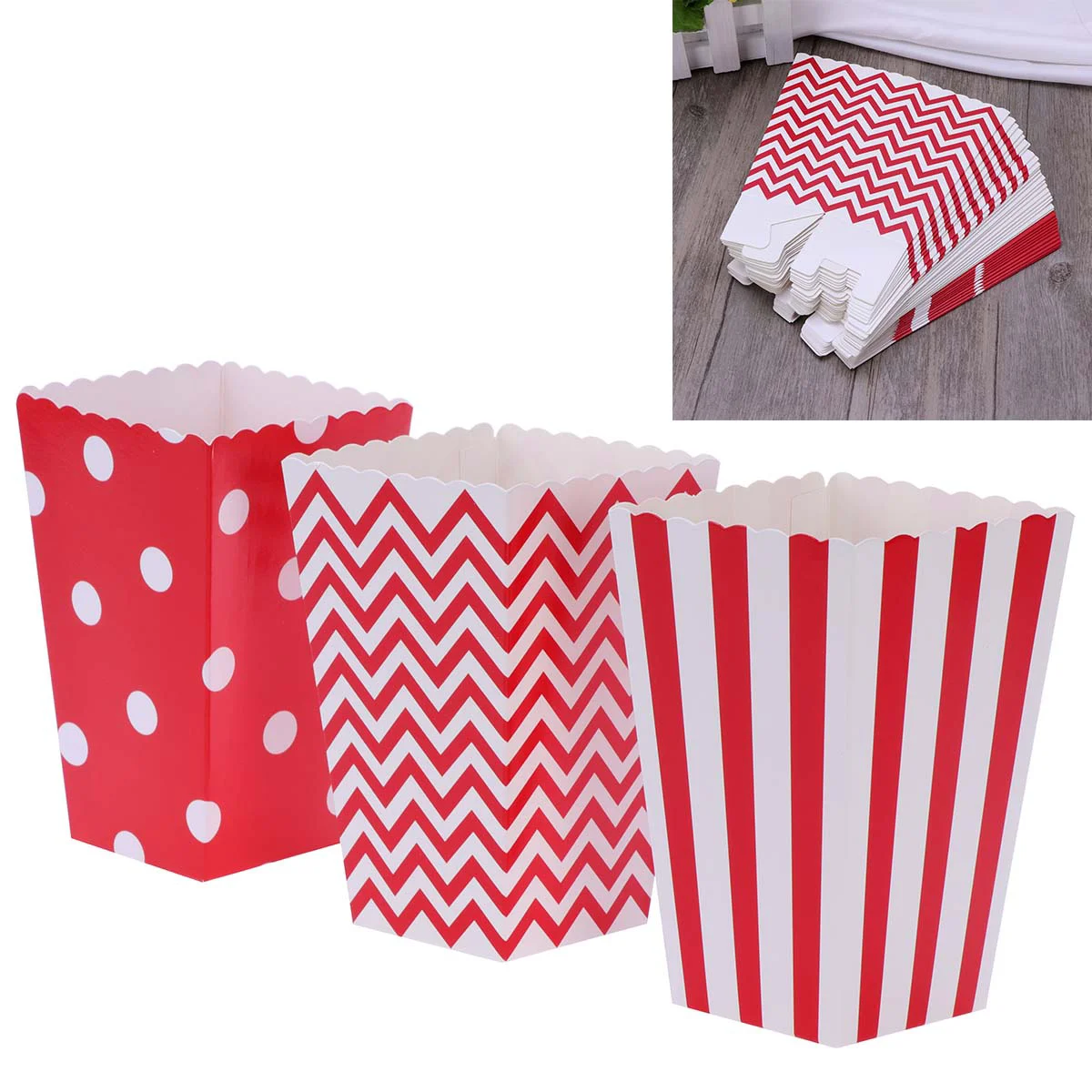 30 Pcs Popcorn Carton Candy Bags Chicken Cartons Food Paper Container European American
30 Pcs Popcorn Carton Candy Bags Chicken Cartons Food Paper Container European American