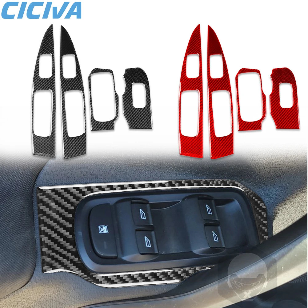 Панель переключателя из углеродного волокна для Ford Fiesta 2011-2019, 4 шт., аксессуары для интерьера автомобиля, декоративные наклейки
Панель переключателя из углеродного волокна для Ford Fiesta 2011-2019, 4 шт., аксессуары для интерьера автомобиля, декоративные наклейки