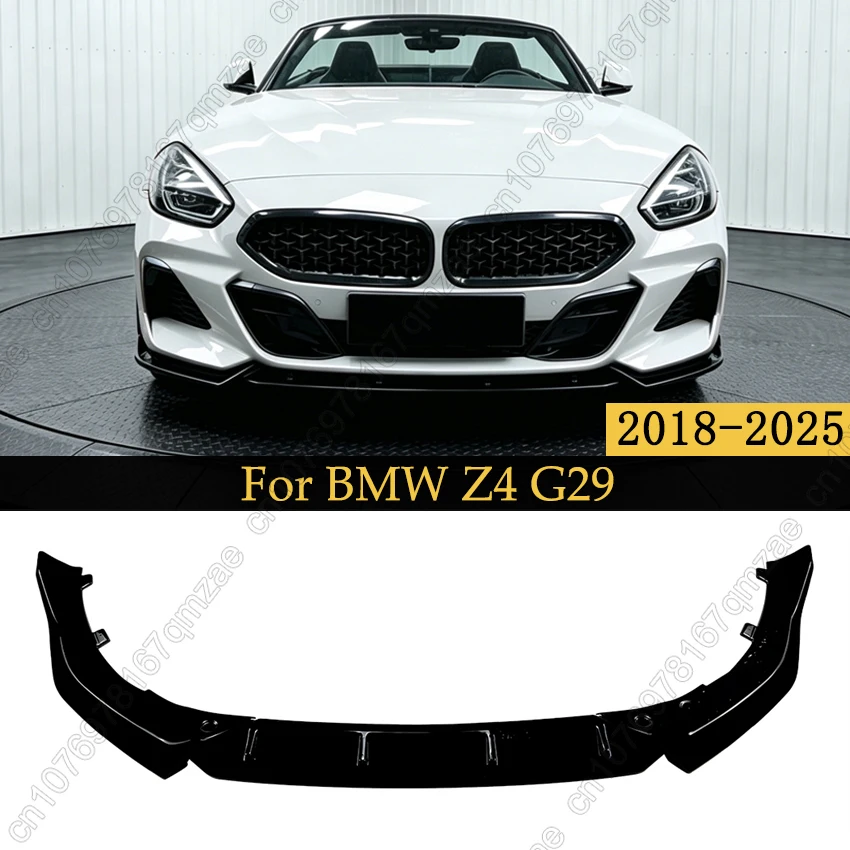 For BMW Z4 G29 2018+ Front Bumper Lip Splitter Spoiler Gloss Black Carbon Look Body Kit Chin Protector Car Styling Accessories
For BMW Z4 G29 2018+ Front Bumper Lip Splitter Spoiler Gloss Black Carbon Look Body Kit Chin Protector Car Styling Accessories