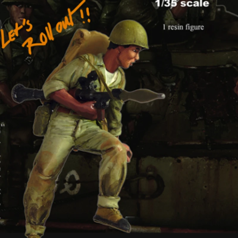 1/35 Die-cast Resin Figure Model Assembly Kit Soldier Model Unpainted Free Shipping
1/35 Die-cast Resin Figure Model Assembly Kit Soldier Model Unpainted Free Shipping