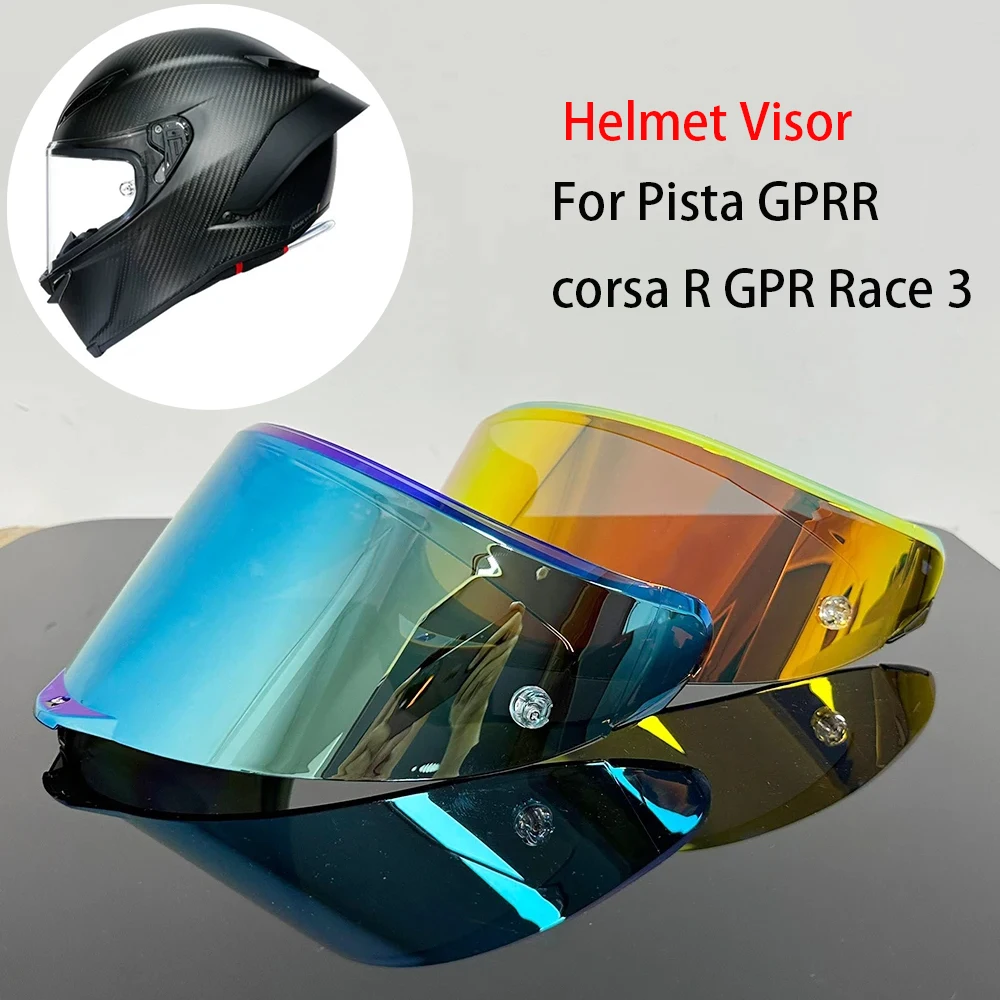 Uv Protected Helmet Visor For AGV Pista GPRR corsa R GPR Race 3 Motorcycle Helmet Visors Replacement Lens Accessories
Uv Protected Helmet Visor For AGV Pista GPRR corsa R GPR Race 3 Motorcycle Helmet Visors Replacement Lens Accessories