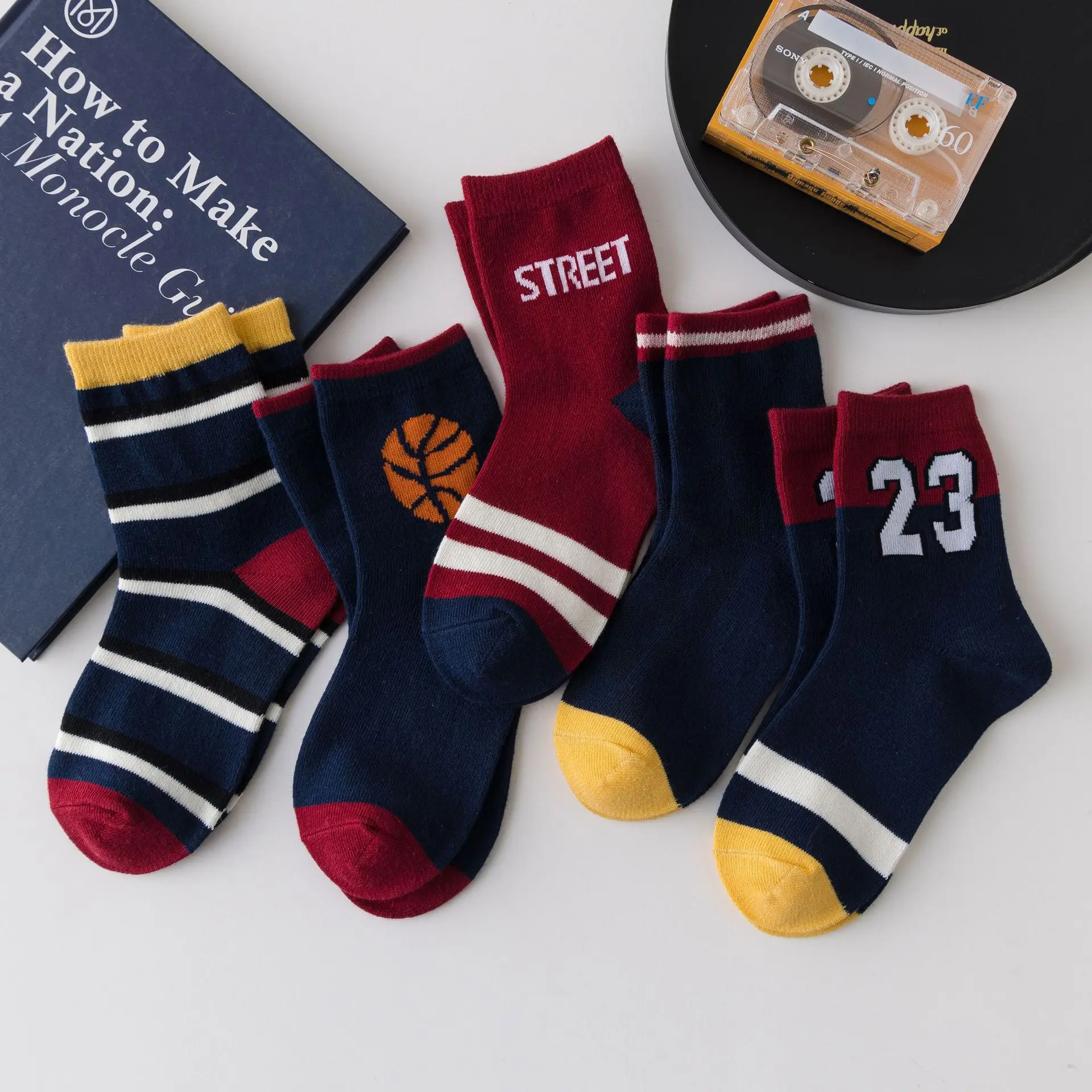 5 Pairs Kids Boys Pure Cotton Socks Children Baby Toddler Sport Basketball Socks School Student Spring Autumn Soft Mid Tube Sock
5 Pairs Kids Boys Pure Cotton Socks Children Baby Toddler Sport Basketball Socks School Student Spring Autumn Soft Mid Tube Sock