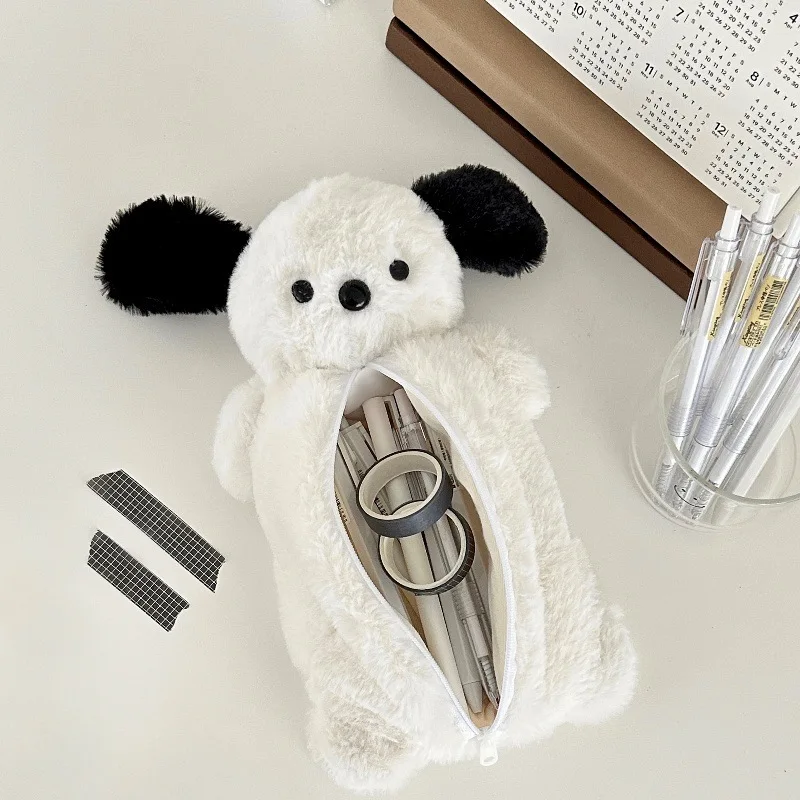 Cute Creative Cartoon Puppy Plush Pen Bag Cute Doll Soft Cute Healing Doll Pen Bag Middle School Stationery Storage Bag Girls
Cute Creative Cartoon Puppy Plush Pen Bag Cute Doll Soft Cute Healing Doll Pen Bag Middle School Stationery Storage Bag Girls