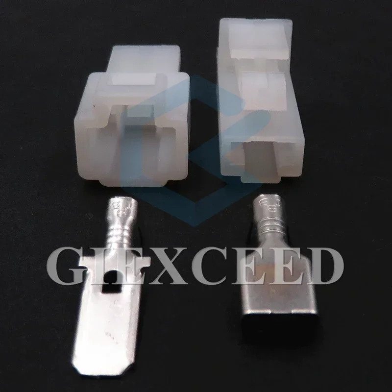 2 Sets 1 Pin AC Assembly Automotive Wiring Connector 6.3 Series Auto Accessories Unsealed Plastic Socket 6070-1471 6070-1481
2 Sets 1 Pin AC Assembly Automotive Wiring Connector 6.3 Series Auto Accessories Unsealed Plastic Socket 6070-1471 6070-1481