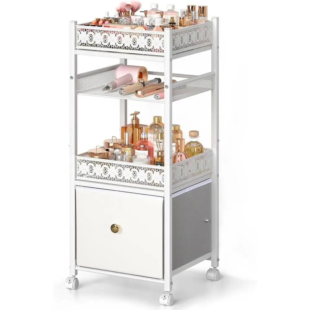 Makeup Organizer, Large Skincare Organizers, Make Up Organizers for Vanity, Makeup Storage Cosmetic Organizer with Drawer, Bathr
Makeup Organizer, Large Skincare Organizers, Make Up Organizers for Vanity, Makeup Storage Cosmetic Organizer with Drawer, Bathr