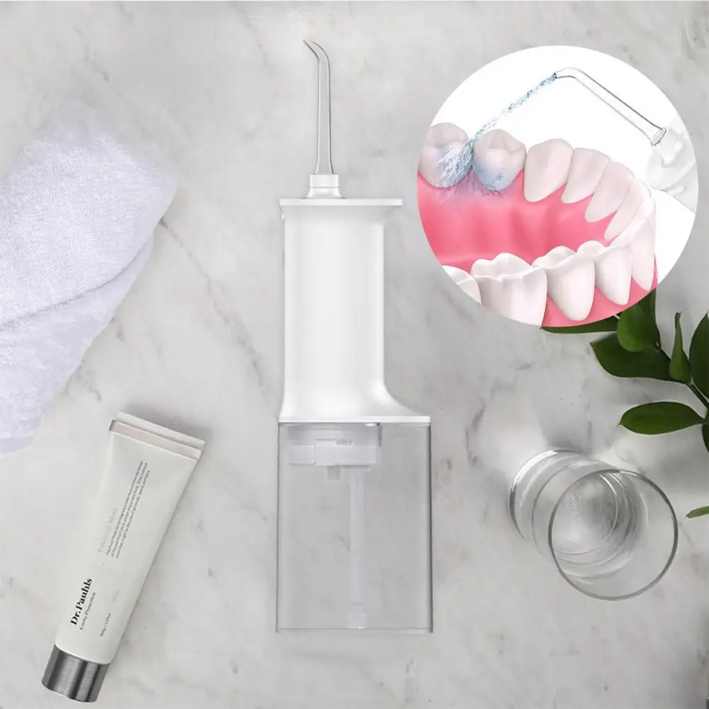 Electric Oral Irrigator Cordless Portable with Handle Oral Water Flosser Irrigator for Home
Electric Oral Irrigator Cordless Portable with Handle Oral Water Flosser Irrigator for Home