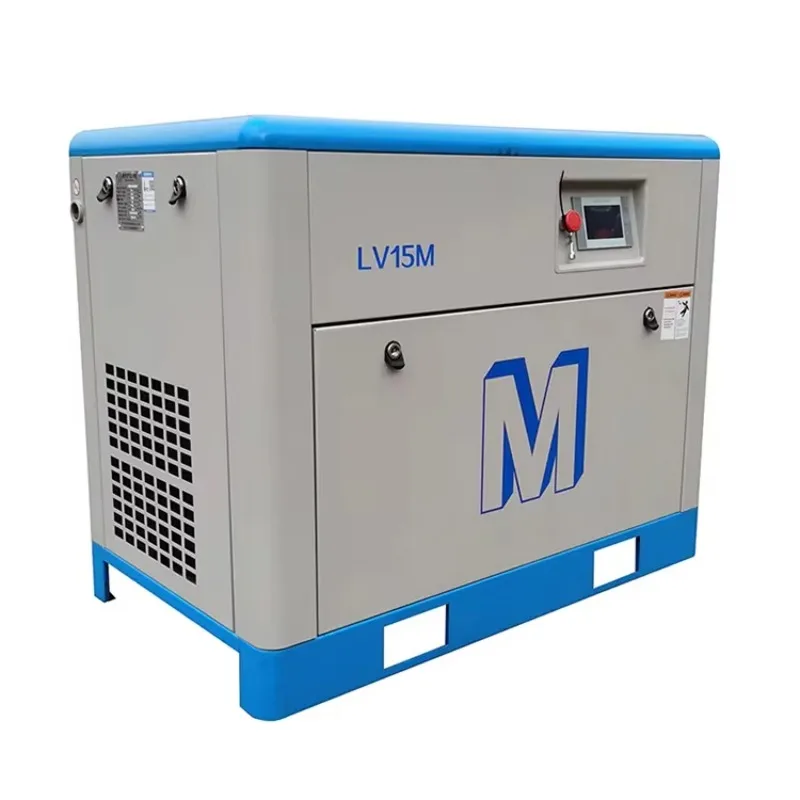RUIFAN LV7M Permanent Magnet Variable Frequency 8bar 7.5kw Rotary Industrial Energy Saving Lubricated Screw Air Compressor
RUIFAN LV7M Permanent Magnet Variable Frequency 8bar 7.5kw Rotary Industrial Energy Saving Lubricated Screw Air Compressor