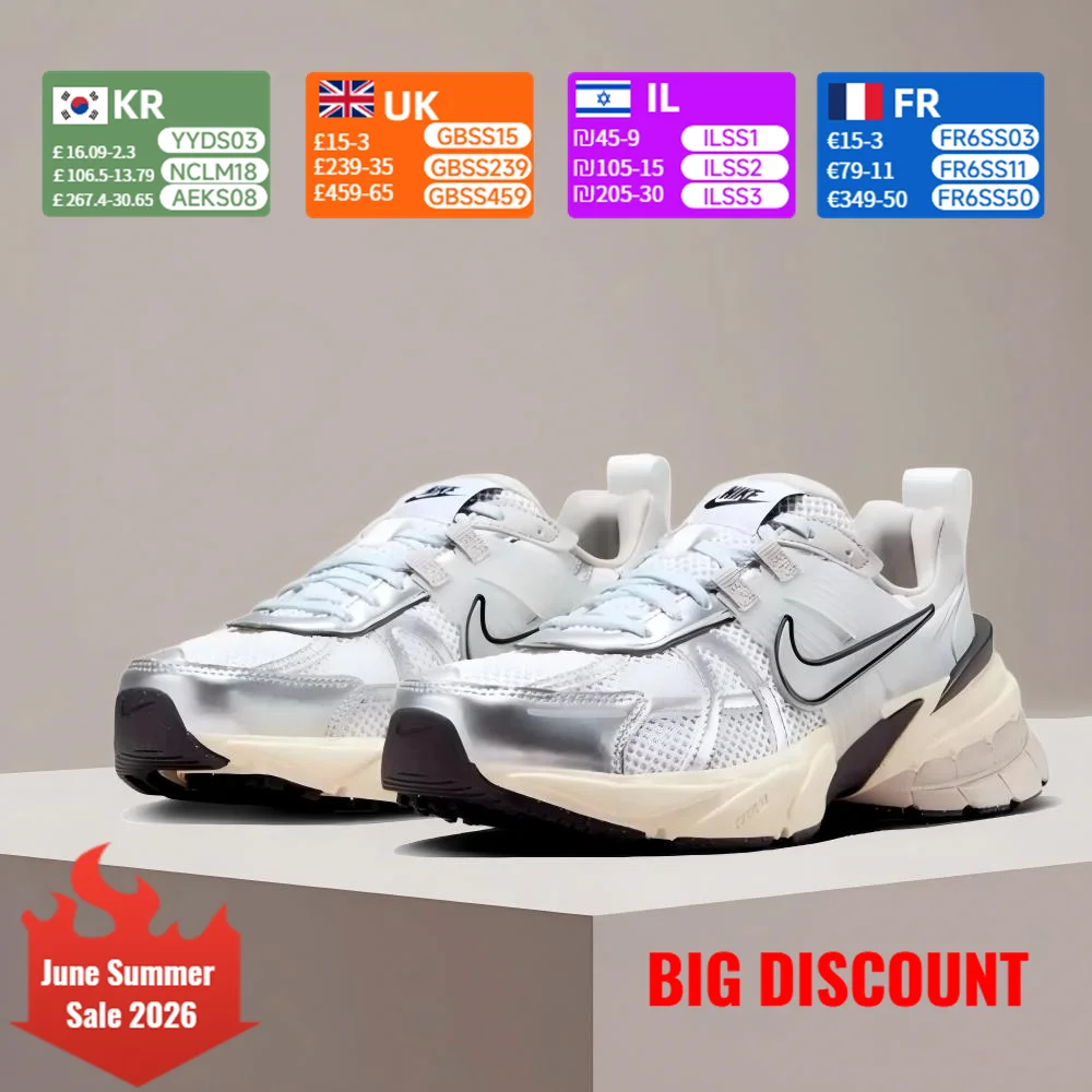 Nike V2K RUN Women's Retro-Inspired Versatile Casual Running Shoes, Slip-Resistant and Durable Outsole FD0736-100
Nike V2K RUN Women's Retro-Inspired Versatile Casual Running Shoes, Slip-Resistant and Durable Outsole FD0736-100