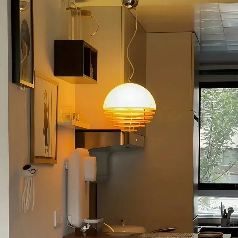 Nordic Designer Creative Sunset Orange Balcony Room decor Eye Protection Chandelier Living Room Medieval Bedside Pendant Lights 
Nordic Designer Creative Sunset Orange Balcony Room decor Eye Protection Chandelier Living Room Medieval Bedside Pendant Lights