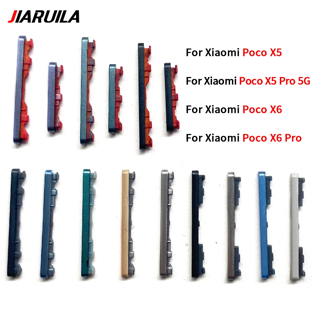 50Pcs,New Power Button + Volume Side Button Replacement For Xiaomi Poco X4 Pro 5G X5 X6 Pro Volume Key Part
50Pcs,New Power Button + Volume Side Button Replacement For Xiaomi Poco X4 Pro 5G X5 X6 Pro Volume Key Part