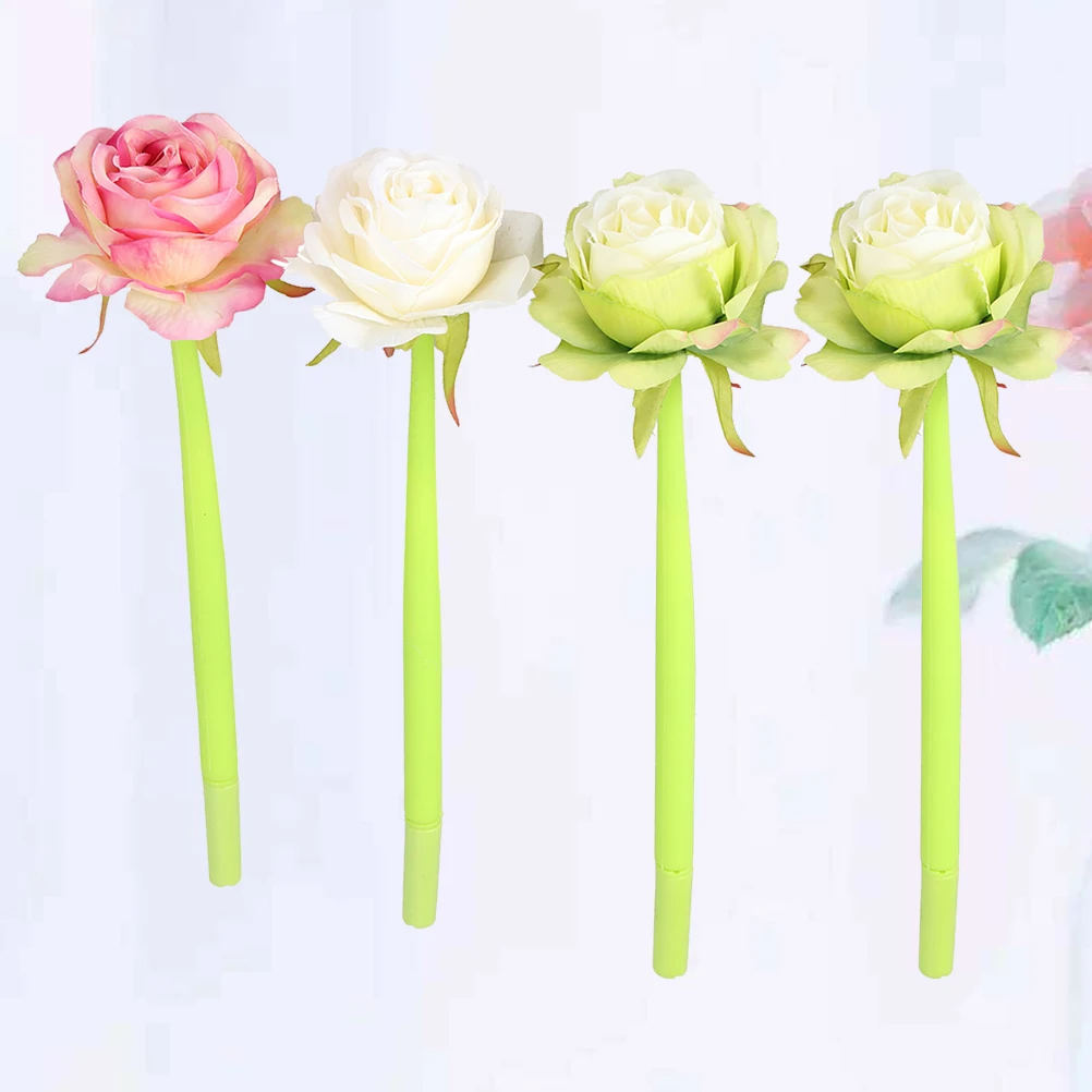 4 шт., мягкая резиновая нейтральная ручка, милые кавайные ручки с цветочным дизайном, гелевые чернила, эстетические розы
4 шт., мягкая резиновая нейтральная ручка, милые кавайные ручки с цветочным дизайном, гелевые чернила, эстетические розы