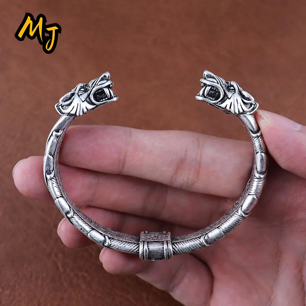 Vintage Viking Male Bracelet Double Tiger Head Adjustable Luxury Men's Bracelets Punk Fashion Amulet Jewelry Gifts Dropshipping
Vintage Viking Male Bracelet Double Tiger Head Adjustable Luxury Men's Bracelets Punk Fashion Amulet Jewelry Gifts Dropshipping