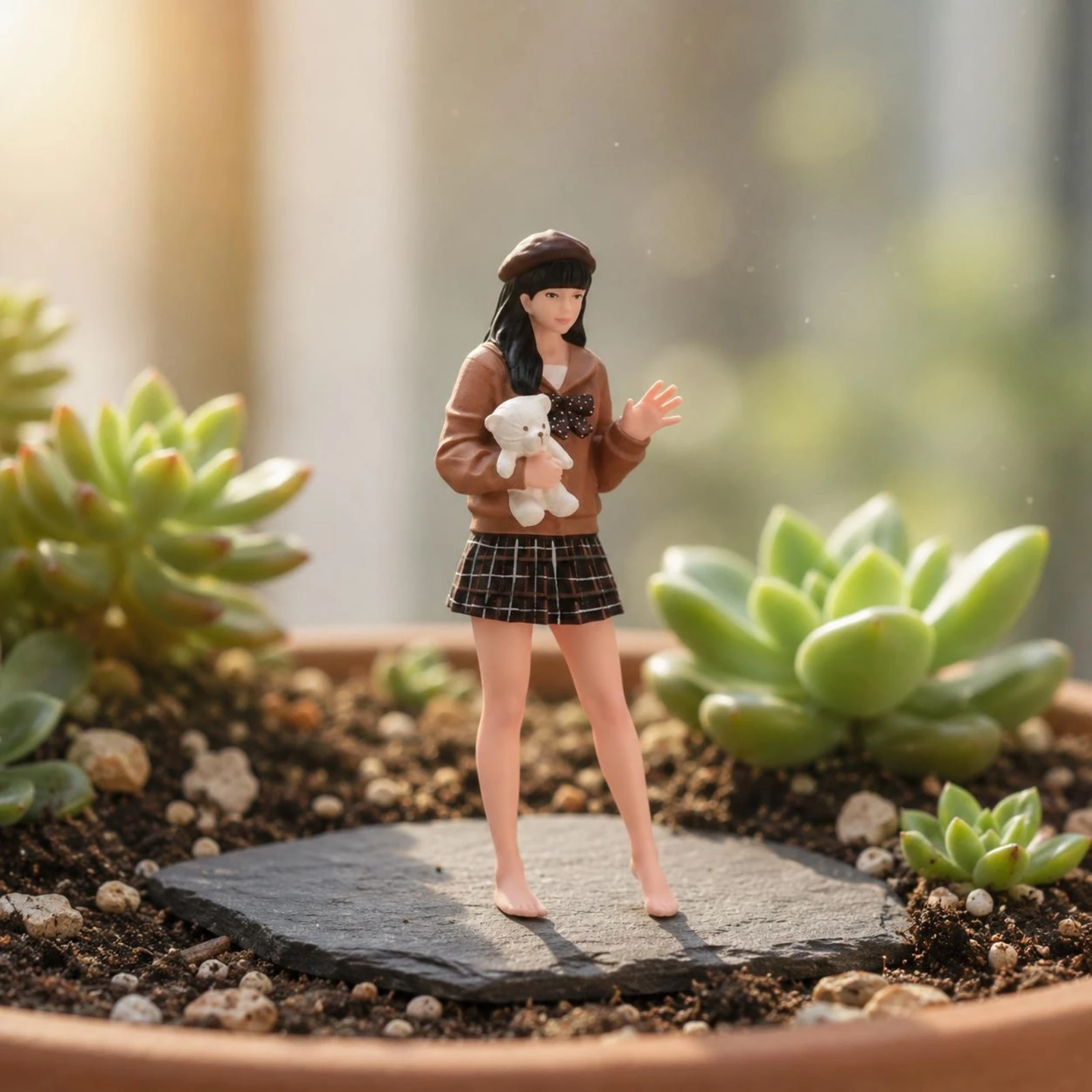 Painted Resin Mini Figure Fine Facial Details Resin Figurine Mini Woman Statue Detailed Coloring Decor Model Small Decorative
Painted Resin Mini Figure Fine Facial Details Resin Figurine Mini Woman Statue Detailed Coloring Decor Model Small Decorative