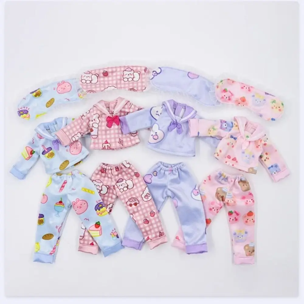 Cute Doll Pajamas Clothes Fashion Mini Cartoon Pajamas DIY Accessories Dolls Sleep Clothes for azone19 OB24 ICY DBS Dolls
Cute Doll Pajamas Clothes Fashion Mini Cartoon Pajamas DIY Accessories Dolls Sleep Clothes for azone19 OB24 ICY DBS Dolls