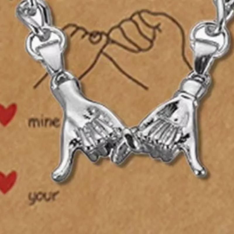 1 Pair Couple Keychain Hand in Hand Design Special Bond Keychain Him Her Anniversary Matching Keychains Pink Promise Gift
1 Pair Couple Keychain Hand in Hand Design Special Bond Keychain Him Her Anniversary Matching Keychains Pink Promise Gift