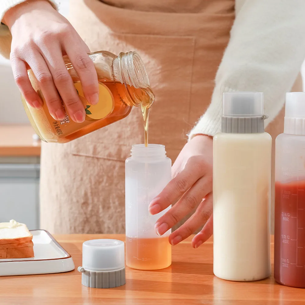 2pcs Sauce Bottle Ketchup Salad Jam Grey Condiment Kitchen Ketchup Squeeze Bottle Transparent Body Easy Squeeze Good Sealing
2pcs Sauce Bottle Ketchup Salad Jam Grey Condiment Kitchen Ketchup Squeeze Bottle Transparent Body Easy Squeeze Good Sealing