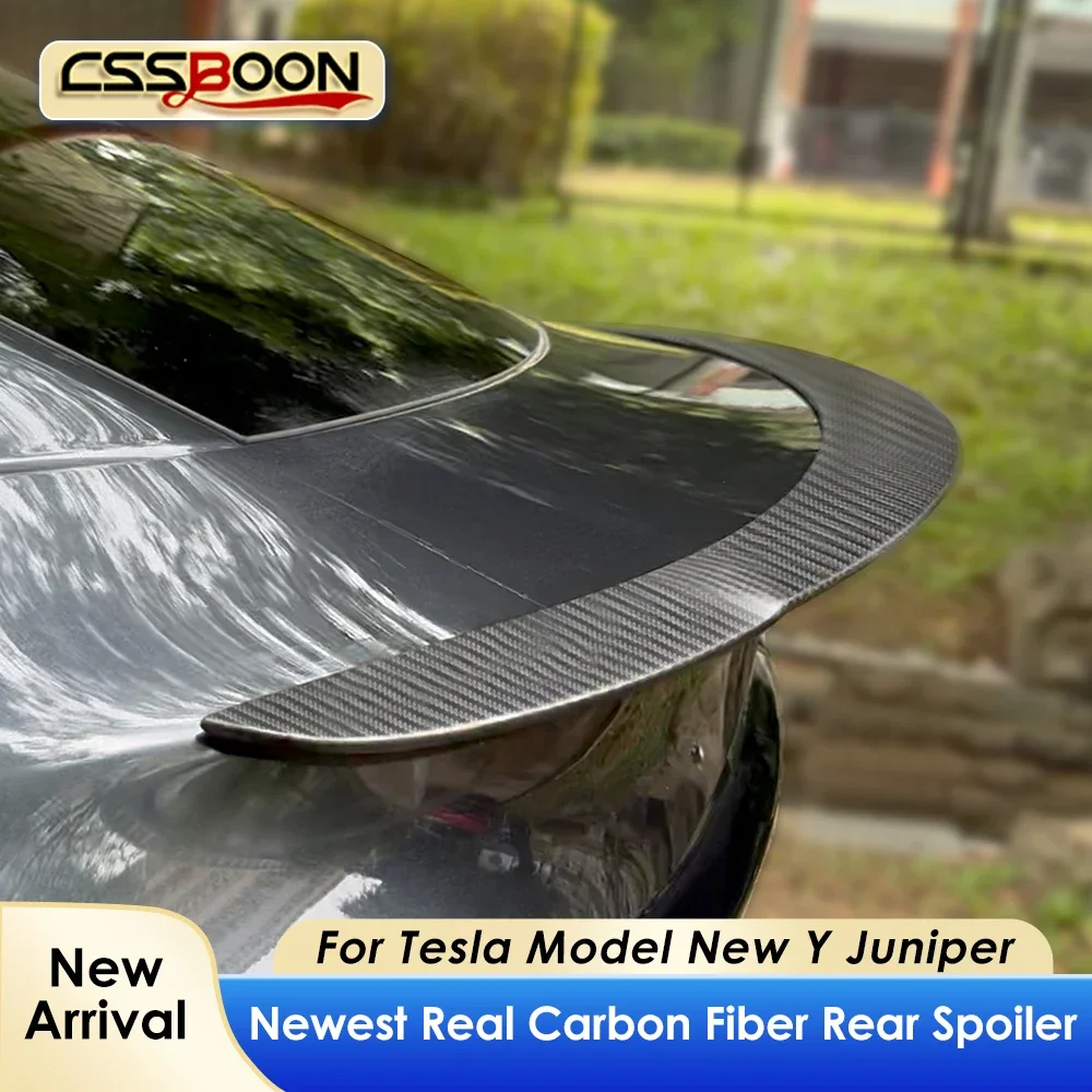 Model Y Juniper 2025 Carbon Fiber Spoiler for Tesla Modified Accessory Performance Rear Spoiler Wing Lip
Model Y Juniper 2025 Carbon Fiber Spoiler for Tesla Modified Accessory Performance Rear Spoiler Wing Lip